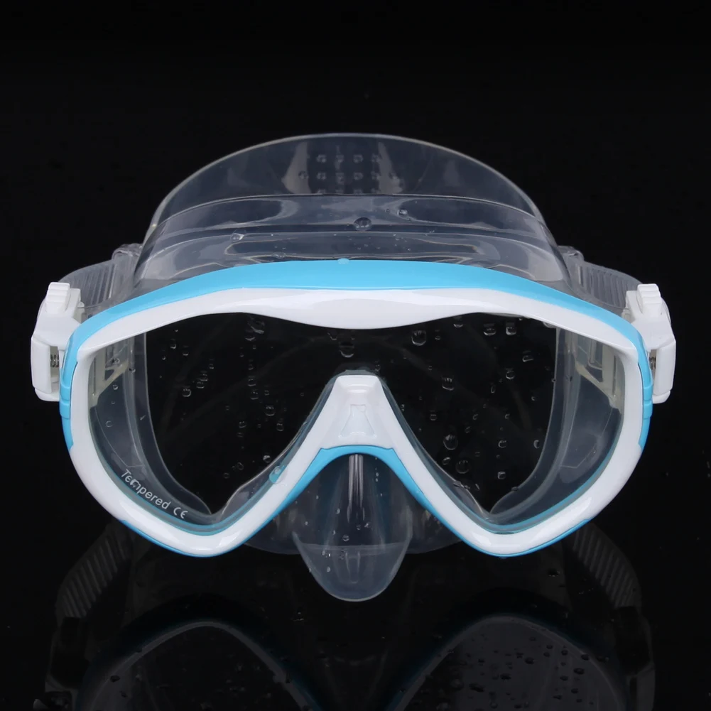 

Swimming Goggles Wide View Anti-fog with Dry Breath Snorkel for Diving Summer MC889
