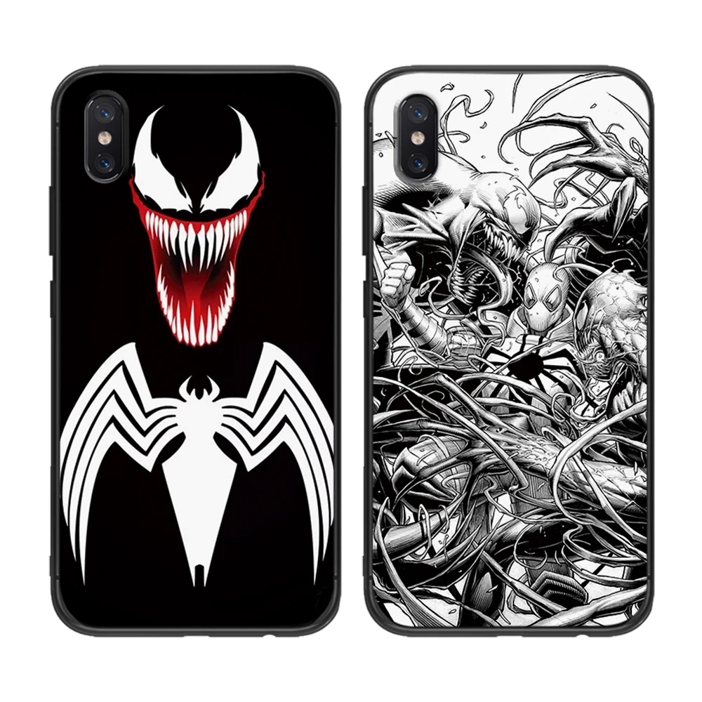Marvel venom deadly Soft TPU For Xiaomi Redmi Mi6 8 9 A1 A2 F1 Plus Case 5 /5Plus M8 Lite Silicone Phone Back |