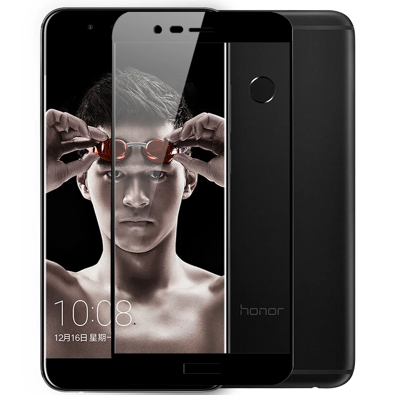 3D enhanced tempered glass for Huawei honor V9 screen protector 8 pro prime 5.7&quot huawei 8pro film | Мобильные телефоны и