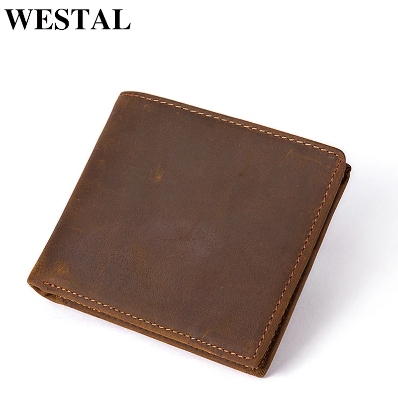 Кошелек WESTAL 7127 мужской из натуральной кожи|wallet with|leather men's walletwallet with coin pocket |