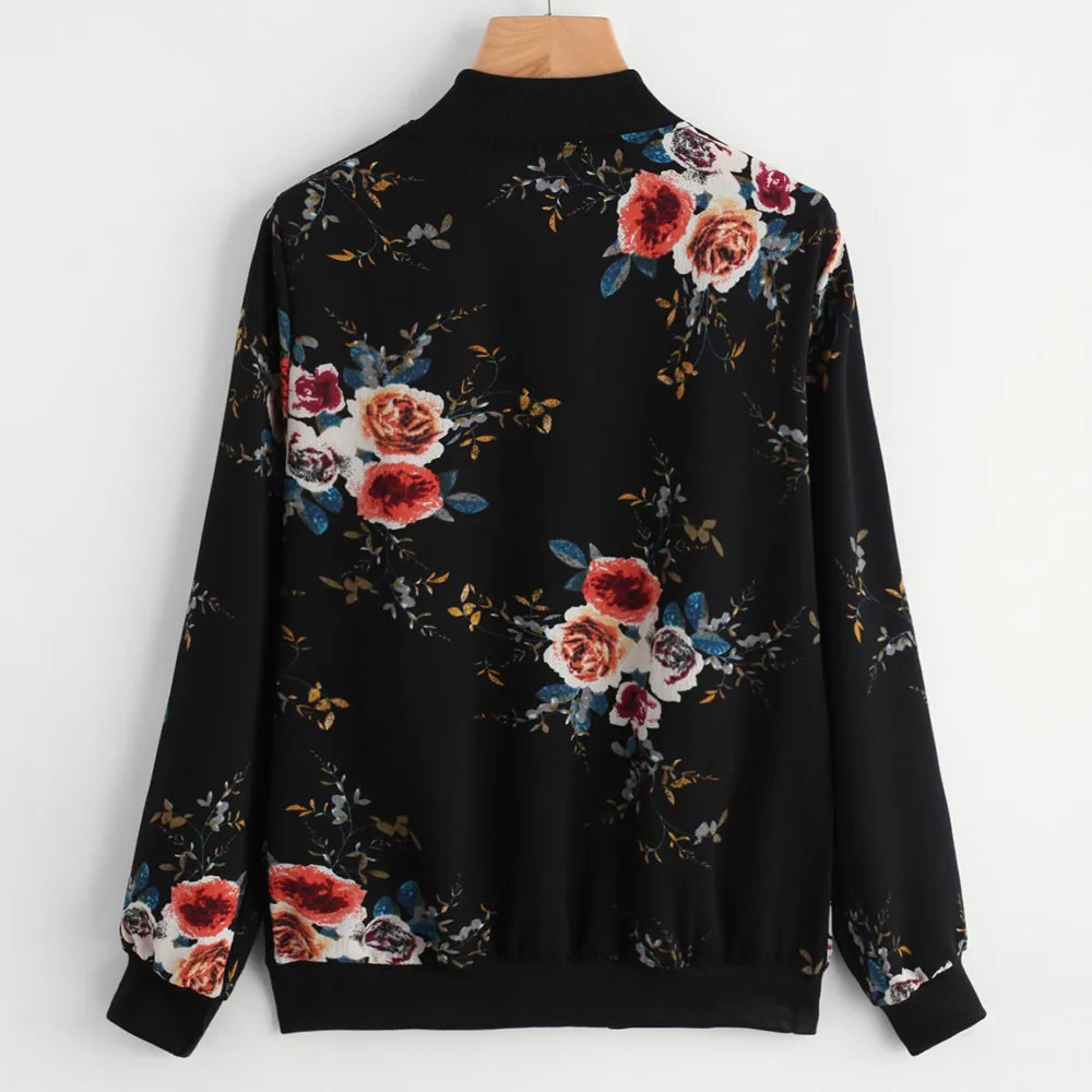 

Fashion 2020 Retro Women Coat Fashion Ladies Bomber Jacket Casual Coat Autumn Outerwear Women Clothes Overcoat Tracksuit 10Dec10