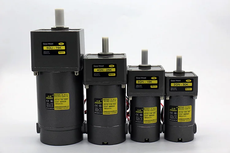 30W 40W DC12V 24V DC мотор-редуктор с высоким крутящим моментом вперед и назад |