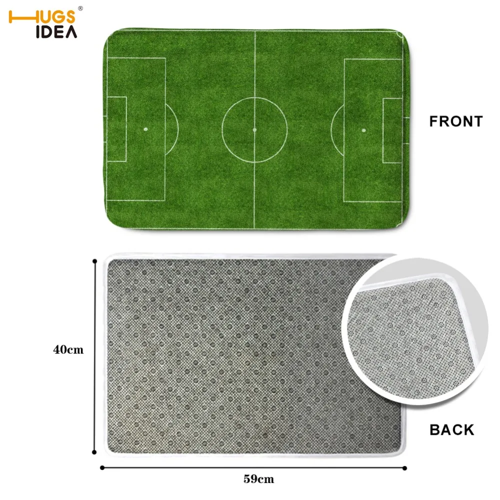 Ковры HUGSIDEA креативные напольные ковровые покрытия с принтом футбольного поля