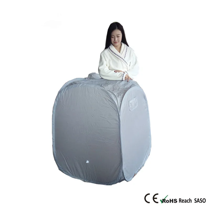 Портативная Паровая сауна стальная проволока складная л паровая серая сауна|steam