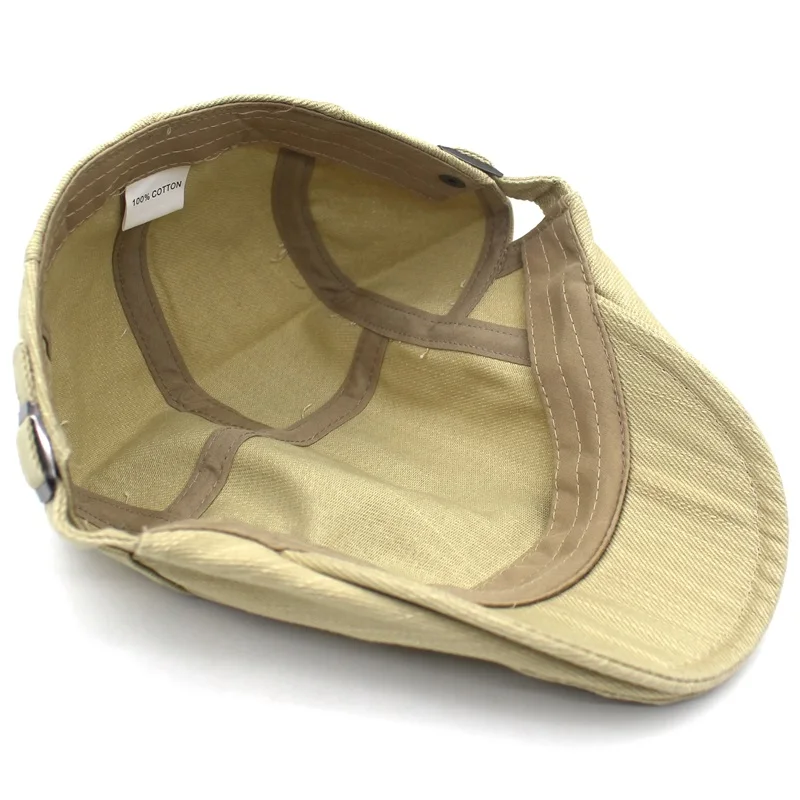 Новый хлопковый берет ditвозможно мужские шапки однотонные Повседневные