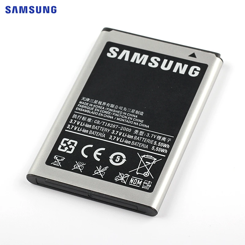 Samsung оригинальная замена Батарея EB504465VU для samsung S8530 S8500 i5700 W799 i5800 I5801 I329 B7620 I8700 B7330 1500