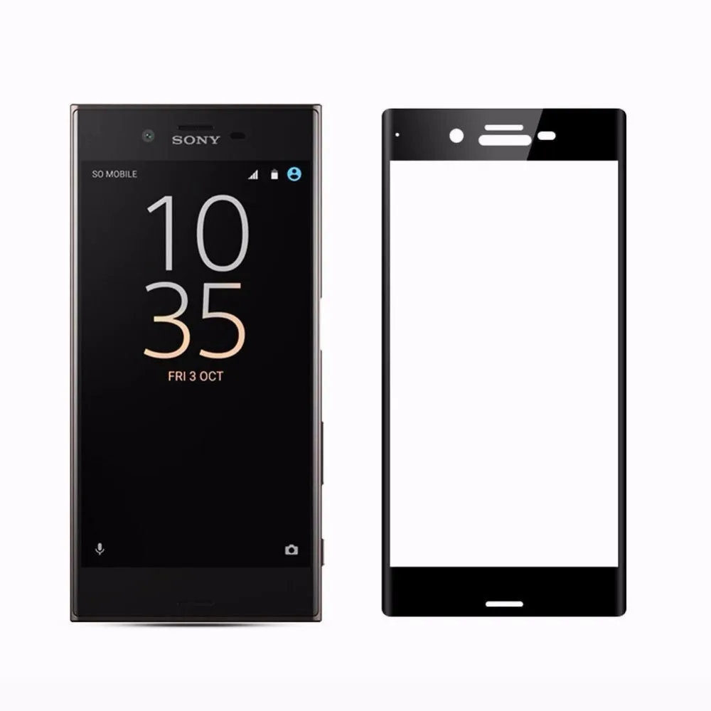 Защитное стекло для Sony Xperia XA1 закаленное изогнутое с полным 3D покрытием Ultra G3112 G3116