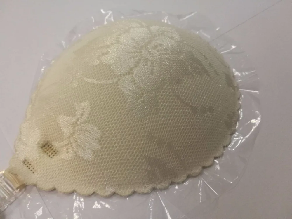 2018 Women Self Adhesive Strapless Bandage Blackless Solid Bra Stick Gel Silicone Push Up women's underwear Invisible Bra