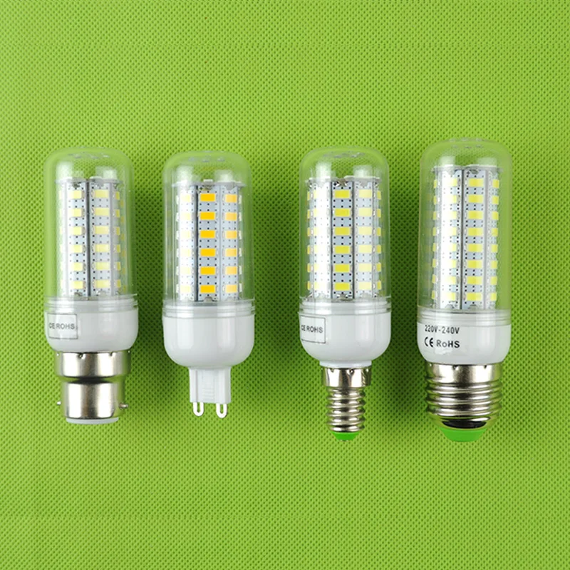 220V 110V 7W~ 30 Вт лампада светодиодный E14 E27 светодиодный светильник светодиодный кукурузная лампа светильник 9 Вт, 12 Вт, 15 Вт, 18 Вт, 20 Вт светодиодный потолочный светильник Lampara Bombilla B22 127v 240v