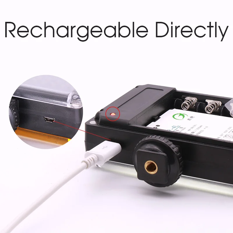 Ulanzi 96 Светодиодный Видео свет фото освещение на камеру перезаряжаемый