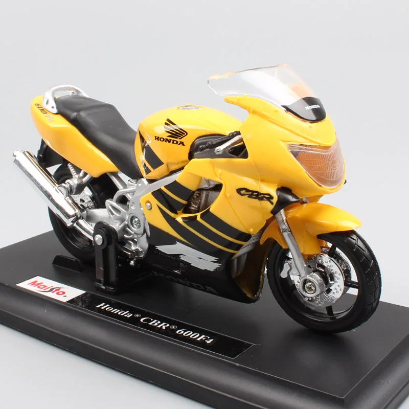 

1:18 scale Mini Maisto Honda CBR 600F4 600F Hurricane sportbikes diecast motorcycle Replicas toy model bike 2000 for collection