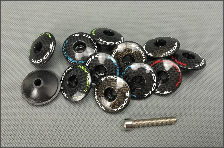 Женская верхняя крышка для горного велосипеда 4 цвета 1 1/8 дюйма|headset stem top cap|carbon