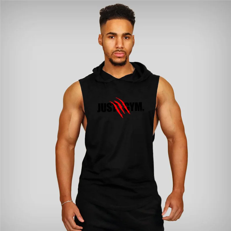 Бренд Muscle Guys мужские спортивные костюмы майка толстовки для фитнеса мужская
