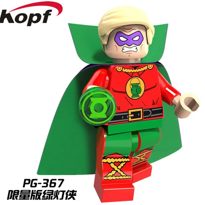 PG8085 Super Heroes Blink Mar-Vell Comic Spawn Joker Rorschach Зеленый Фонарь строительные блоки кирпичи Детские Подарочные игрушки