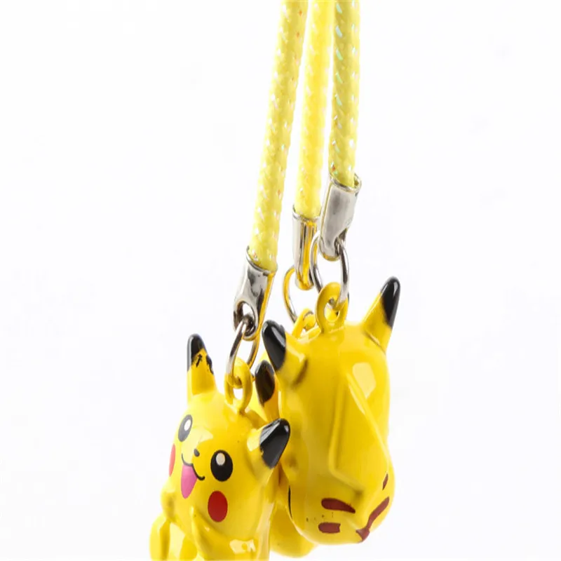 30 шт./лот милый брелок с героями мультфильмов Pokemon эльф Пикачу шар подвеской для