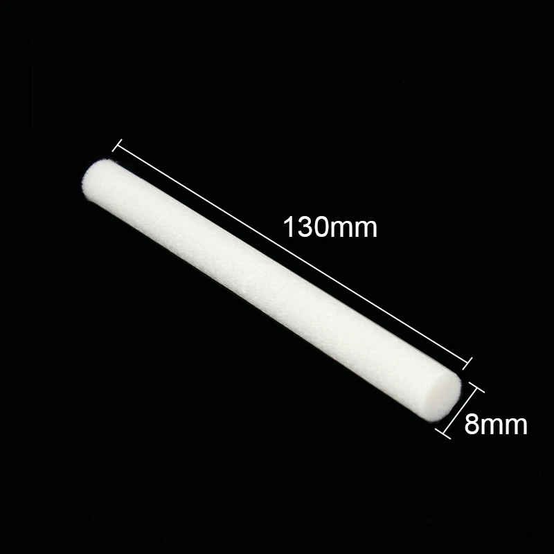 DEKAXI 8mm*130mm Cotton Swab for Air Humidifier for car diffuser Aroma Diffuser Humidifiers Filters Can Be Cut Replace Parts