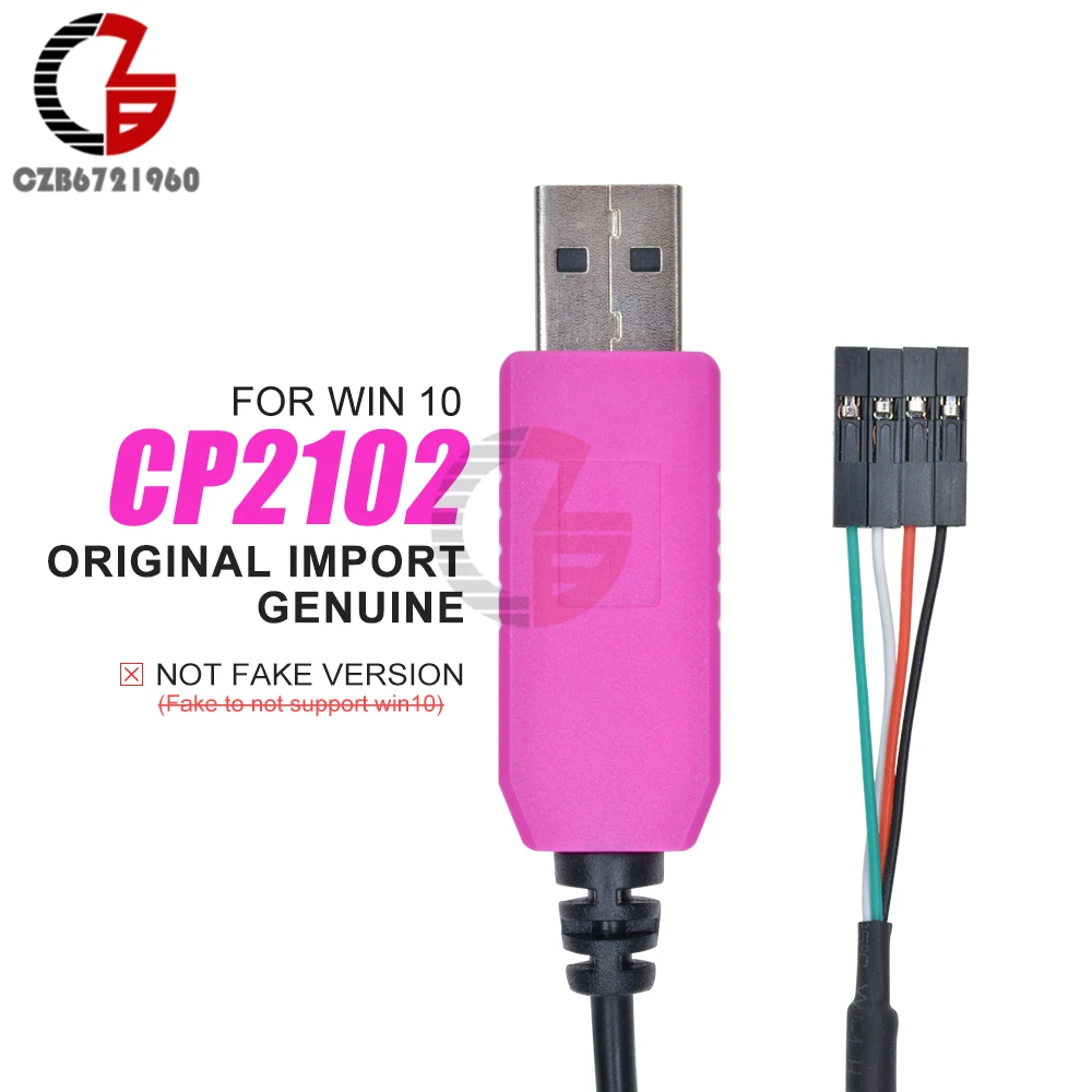 Фото Оригинальный 1 м CP2102 USB к TTL последовательный кабель СКАЧАТЬ консоль отладки Оригинальный 1 м CP2102 USB к TTL последовательный кабель СКАЧАТЬ консоль отладки