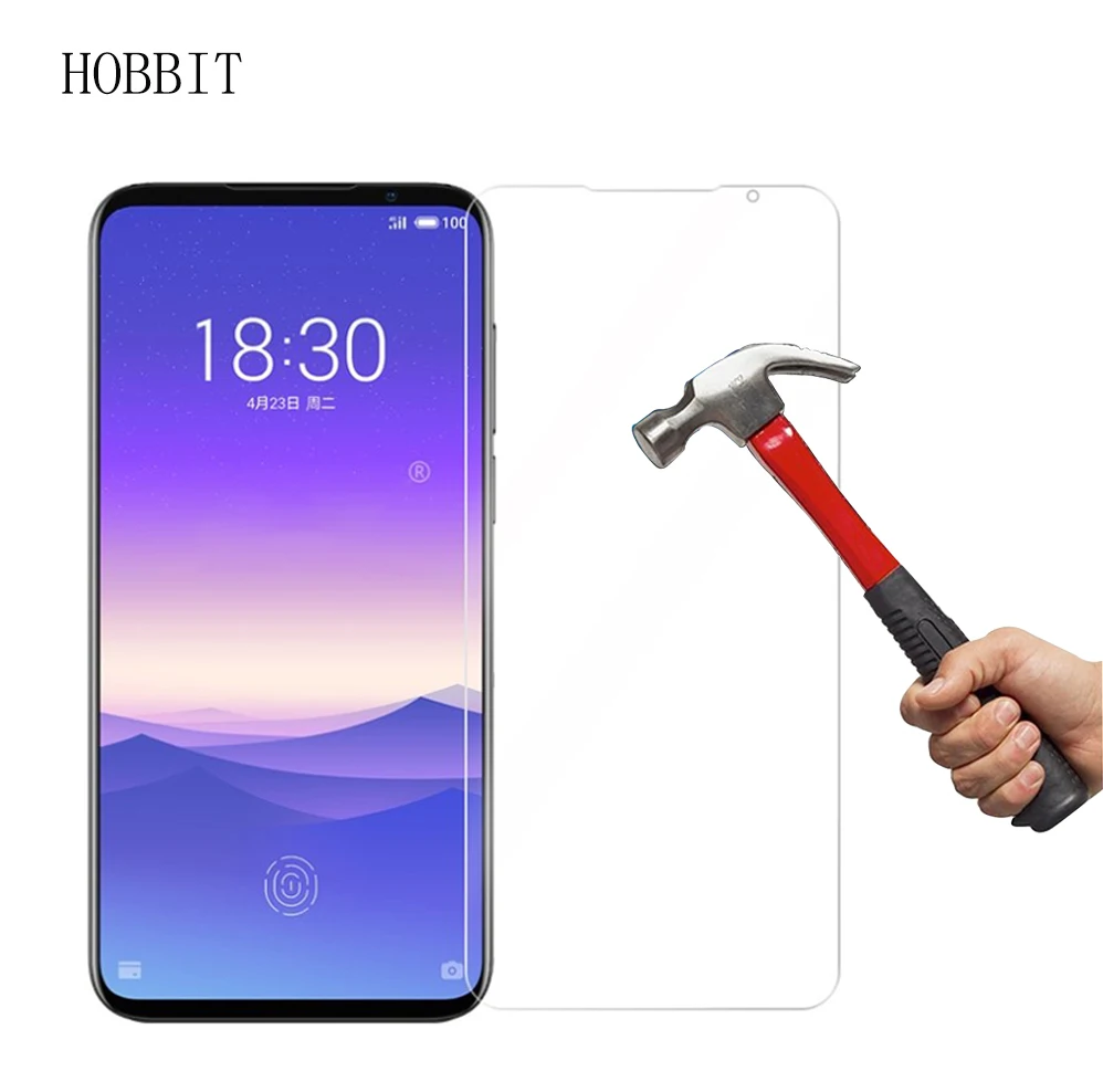Закаленное стекло 9H 2.5D для MEIZU 16 S 2 шт. ультратонкая Защитная пленка экрана