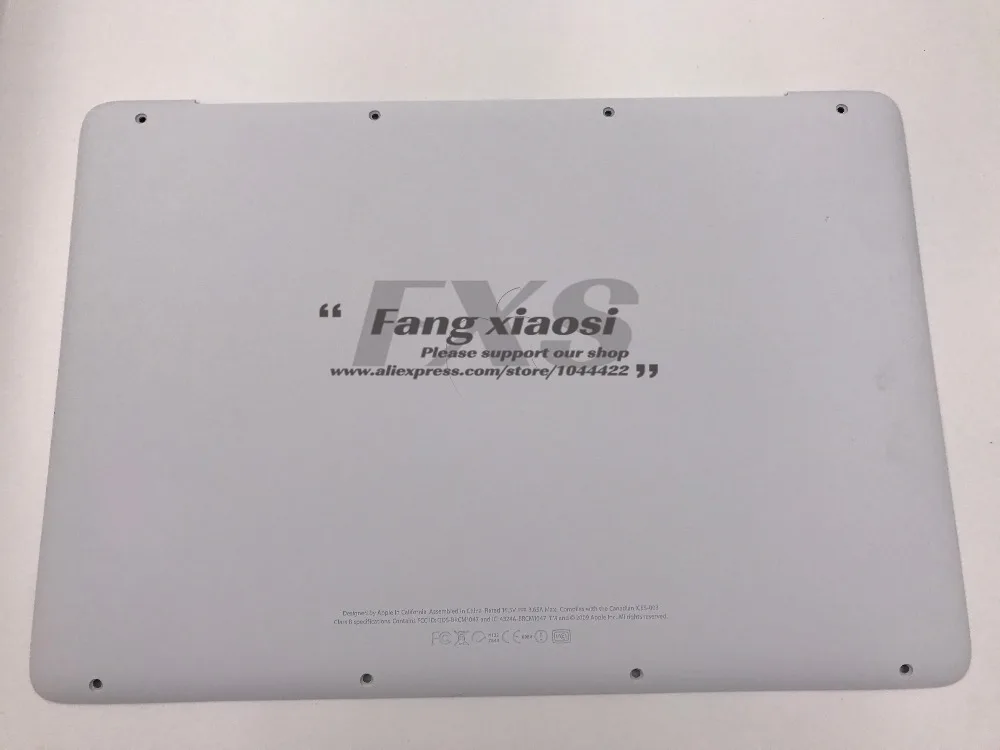 Настоящая Новинка для Macbook Unibody A1342 задняя крышка 13 3 &quotцвет белый 2009 Бесплатная