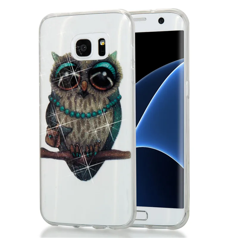Howanni чехол для Samsung Galaxy S7 Edge G935F флэш порошок мягкий Красочные Телефонные чехлы