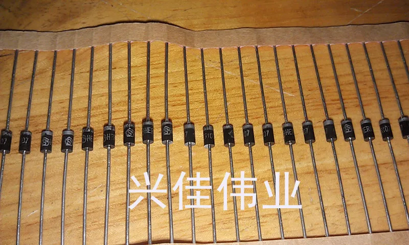 Высокая Эффективность Супер Диод HER107 Выпрямителя тока 1A 1000 В DO 41|diode 1a|diode 1000vdiode