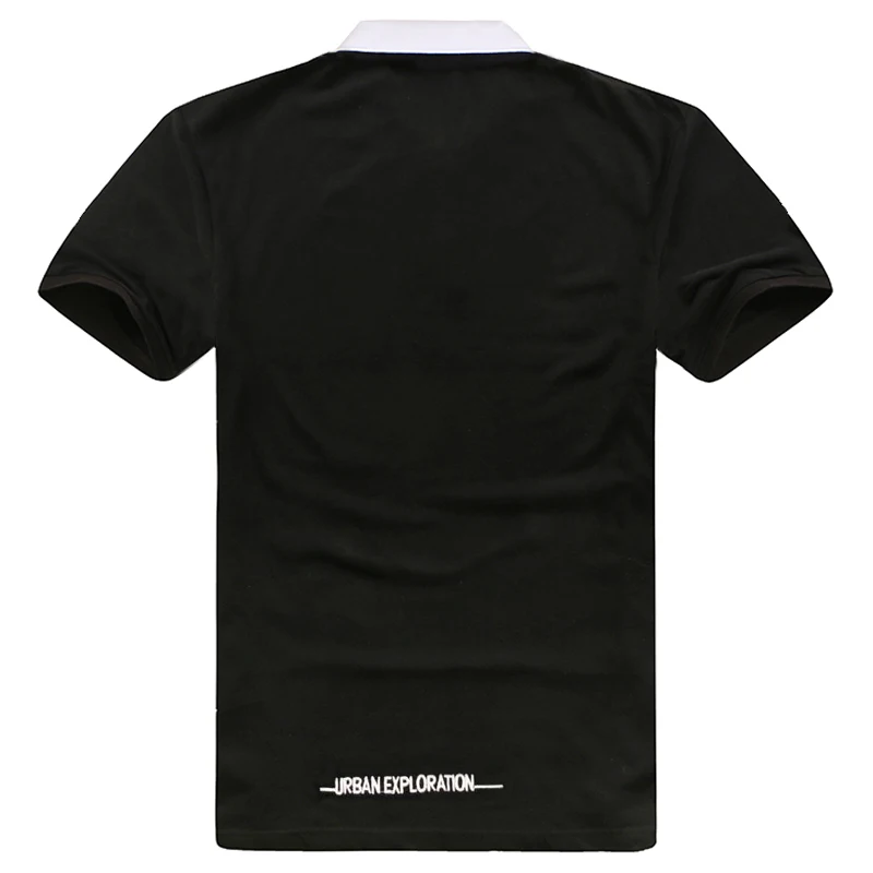 Одежда больших размеров, Мужская футболка с толстыми парнями, 7xl 9xl 10xl, Лоскутная хлопковая футболка с коротким рукавом и отложным воротником, футболки для хип-хопа