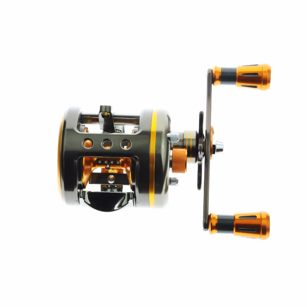 JEKOSEN Full Metal Casting Drum Reel Boat Trolling Baitcasting Fishing GS5000 8BB+1RB Bearing 5.1:1Gear Ratio | Спорт и развлечения