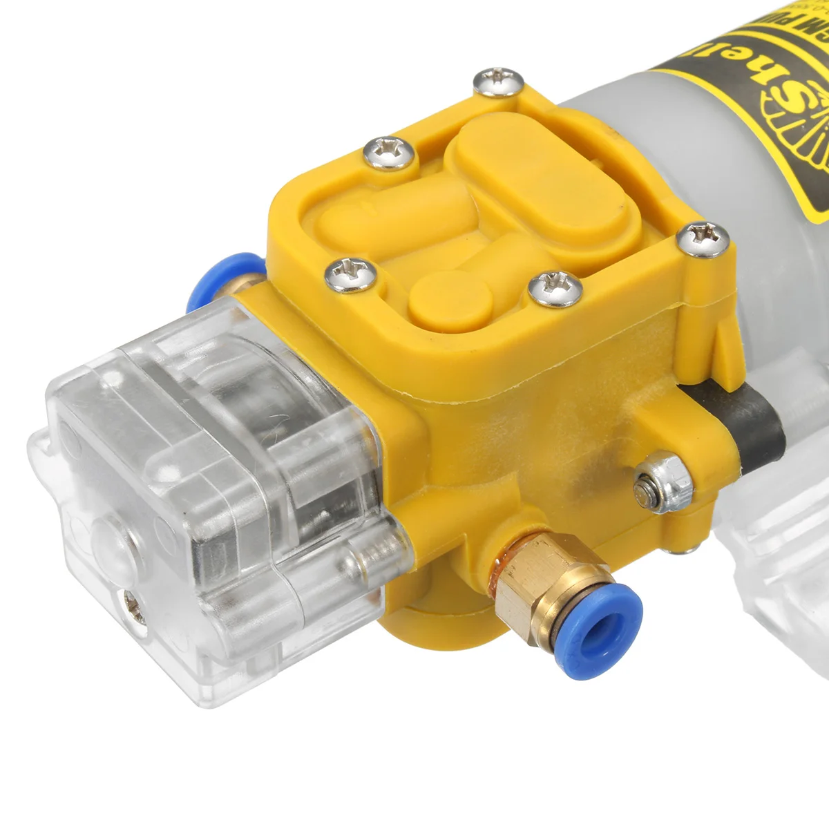 Эффективный 30W 12 V/24 V 150PSI водное высокое Давление мембранный самовсасывающий насос