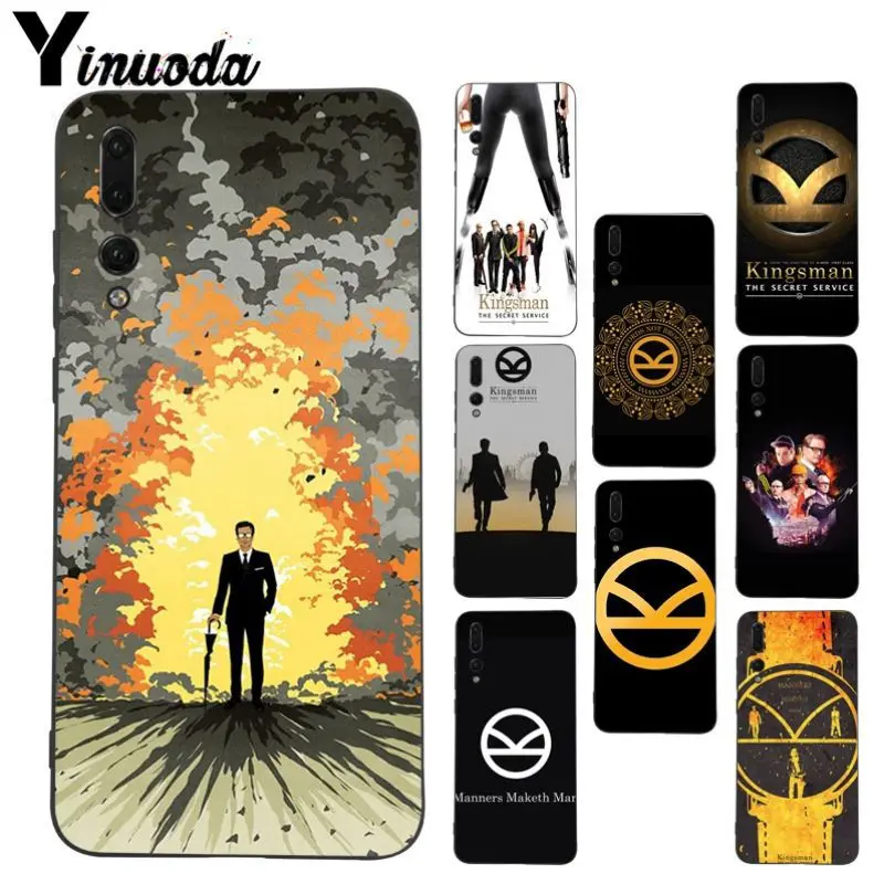 Yinuoda чехол для телефона Huawei honor 8x20 7a P20Lite P10 Plus Mate10Lite Mate20 P20 Pro Case Kingsman The Secret