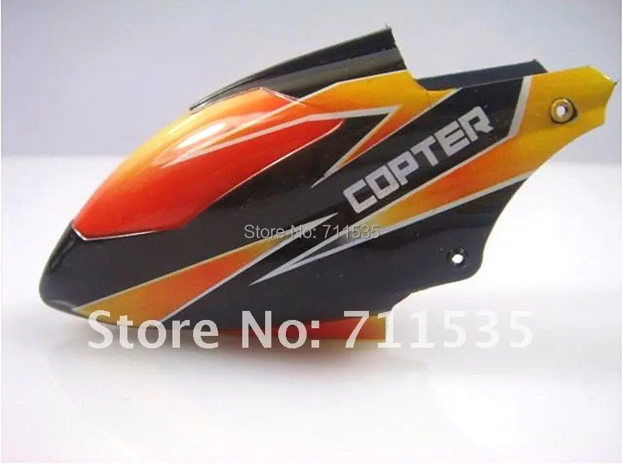 1 шт. V911-2 головка крышка навес запасные части для 4Ch 2 4G WLtoys V911 V911-1 с одним