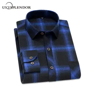 Мужская рубашка в клетку, с принтом, на весну, для отпуска, на каждый день, для мальчиков, рубашка с длинными рукавами, обтягивающая, брендовая одежда, yn104 58