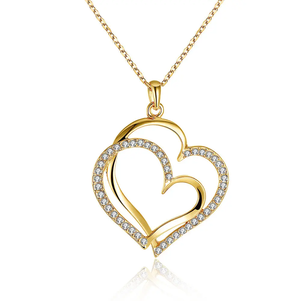 Для женщин jewelry Подвески Ожерелья для мужчин Чешский горный хрусталь двойной