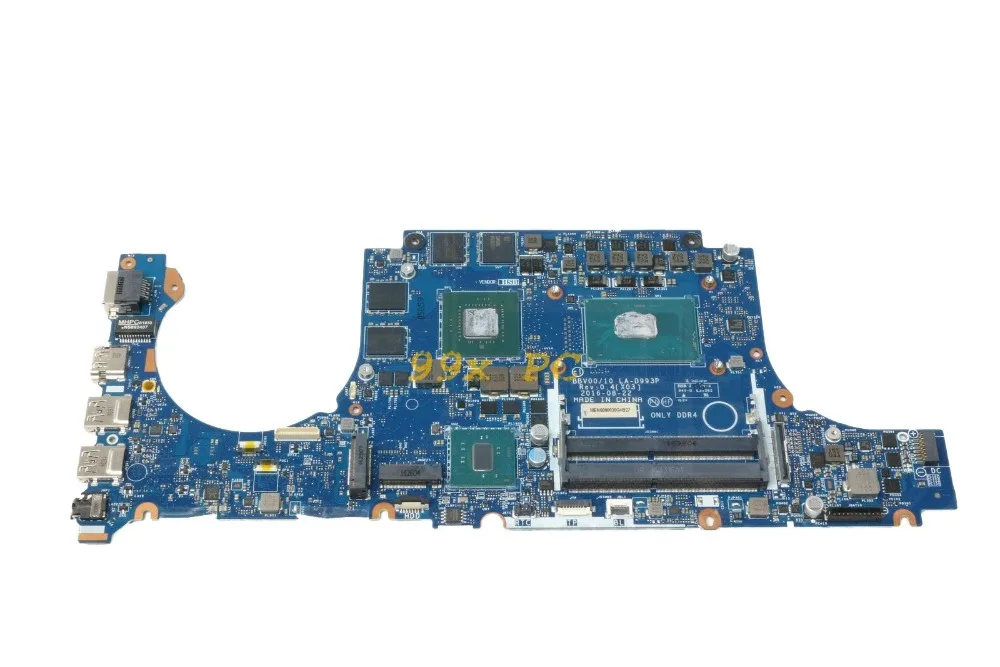 Ноутбук материнская плата для Dell Inspiron 7567 Материнская ноутбука W/I7 7700HQ Процессор