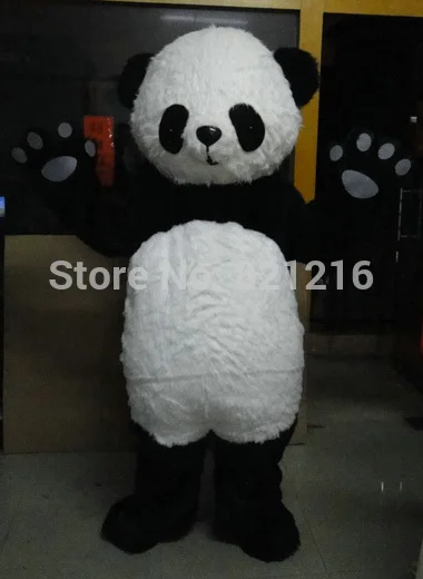 Adult size New version Chinese Giant Panda Mascot costume Christmas Free Shipping |