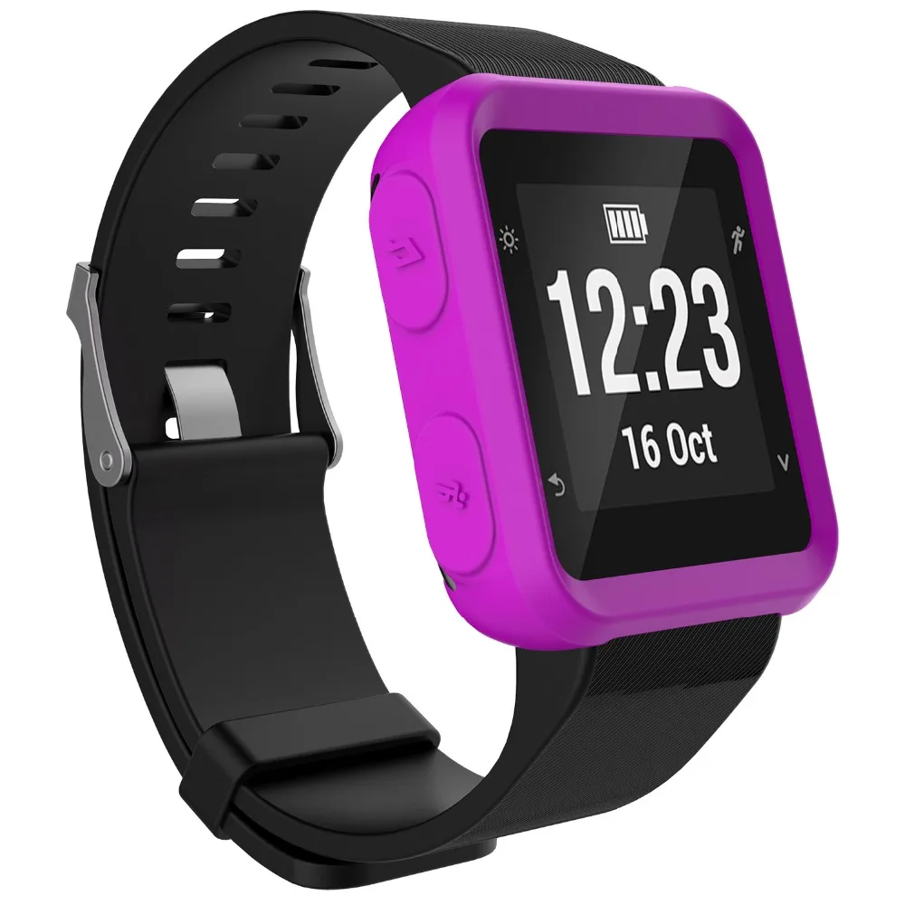 Силиконовый смарт-браслет для часов Garmin Forerunner 35 чехол Защитный чехол для Garmin Forerunner 35 Forerunner 30 ремешок