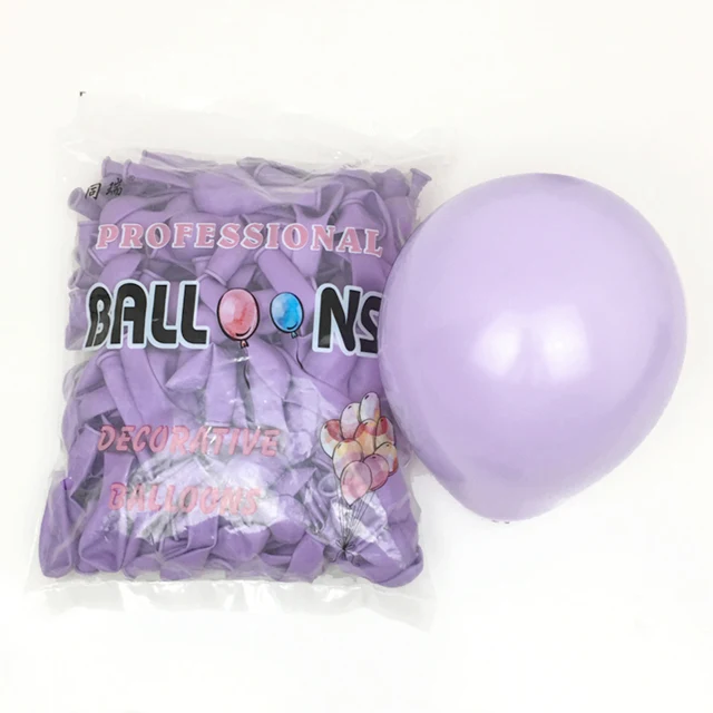 Macaron purple 10 шт., 5 дюймов, розовое золото, воздушный шар "Конфетти", латексный, макарон, баллон с днем рождения, свадебные украшения, баллон, вечерние принадлежности - Цвет: Macaron purple