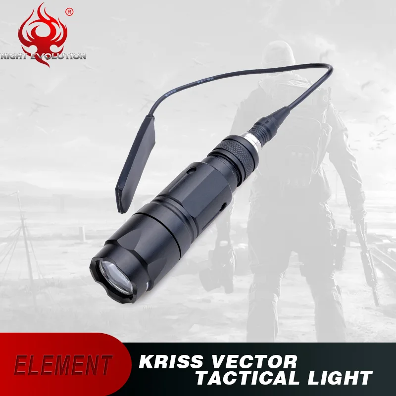 Element Airsoft Tactical Flashlight For KWA KRISS Vector Airsoft 265 Lumens Weapons Gun Airsoft Tactical Flashlight Weapon Light