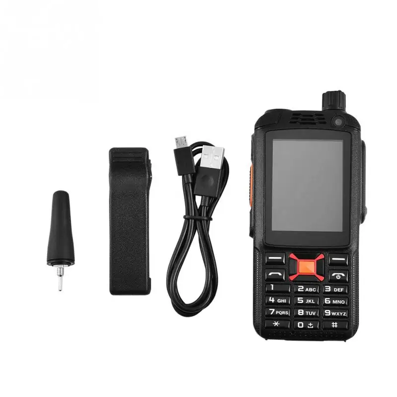 3500 мАч 2,4 дюймов Walkie Talkie SOS Прочный Android 4.4.2 3g мобильный телефон с двумя sim-картами