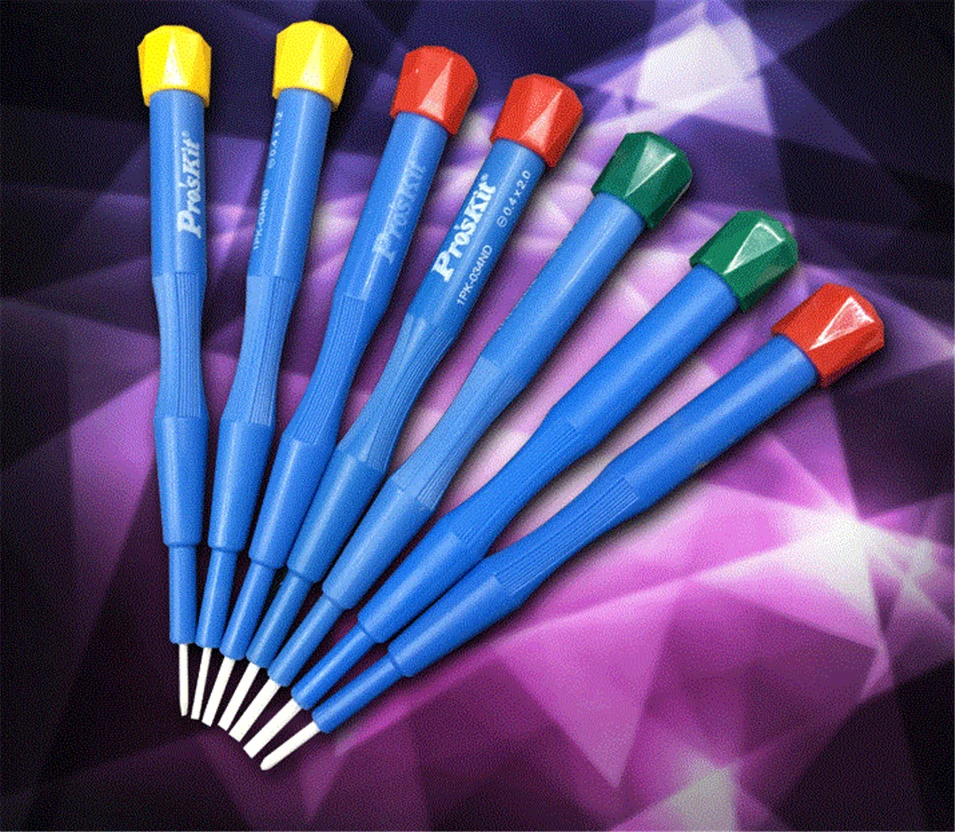 Прецизионная керамическая отвертка Proskit немагнитные антистатические SMD