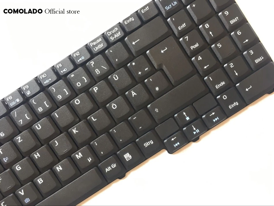 GR немецкая клавиатура для ASUS M51 M51V M51E M51Q M51S M51A M51T M51TA M51K F7 F7E F7F F7S F7Z черная Раскладка