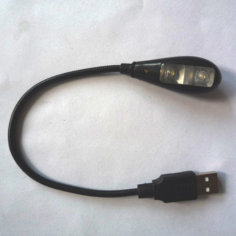 2 светодиодный с гибкой рукояткой, USB, для чтения, рыболовный переключатель вкл./выкл., ночная лампа, ночные светильники, настольные лампы