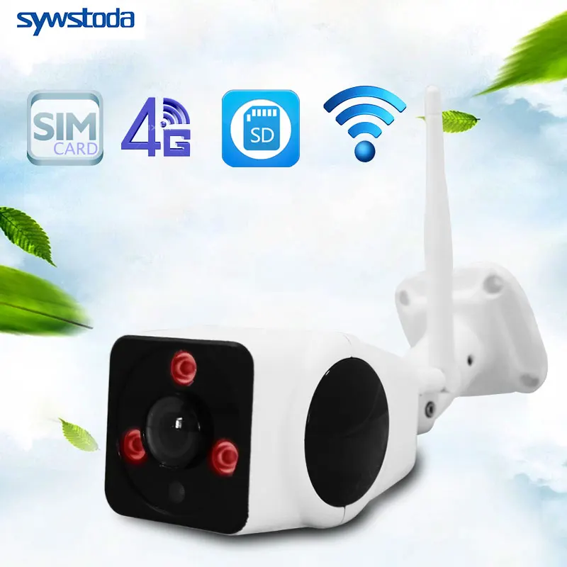 Ull HD 1080P HD Bullet IP камера беспроводная GSM 3g 4G sim-карта ip-камера Wifi уличная Водонепроницаемая камера видеонаблюдения ИК ночного видения P2P