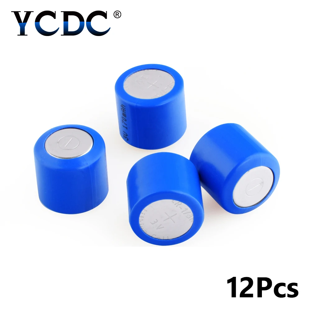 YCDC 3V литиевые элементы CR1/3N Кнопочная батарея CR11108 DL1/3N 2L76 CR1 CR111 170mAh высокоразрядные Аккумуляторы высокого тока