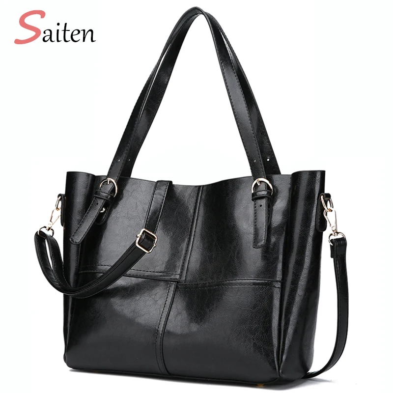 2018 New Leather PU Women Bags Handbags Fashion Totes handtasche Shoulder Bag Hot Sale Large Capacity Bolso femenino | Багаж и сумки