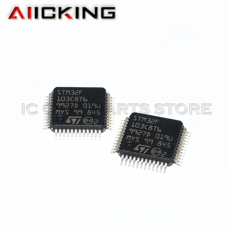 1 шт. STM32F103C8T6 LQFP48 32F103C8T6 QFP48 QFP ARM новый и оригинальный IC|Центральные процессоры| |