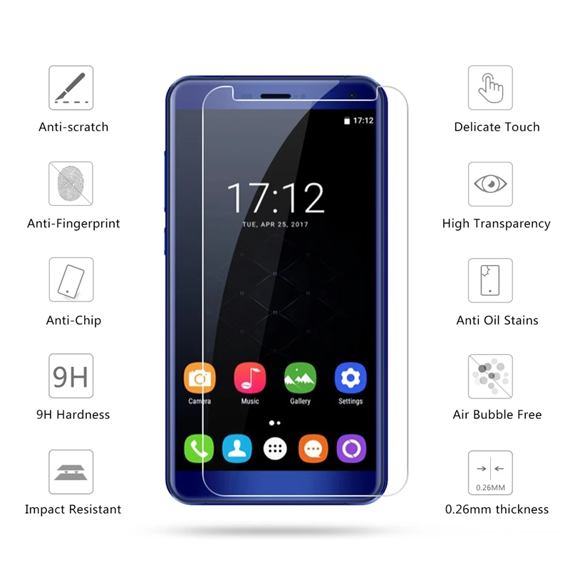 2.5D 0 26 мм 9H Премиум Закаленное стекло для Oukitel U11 Plus Защитная пленка | Мобильные