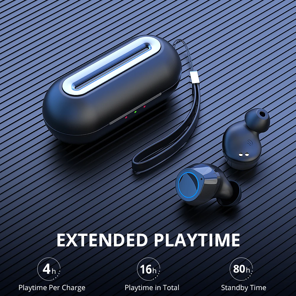 Langsdom T20 беспроводные наушники Bluetooth для телефона спортивные настоящие беспроводные наушники стерео гарнитура с микрофоном