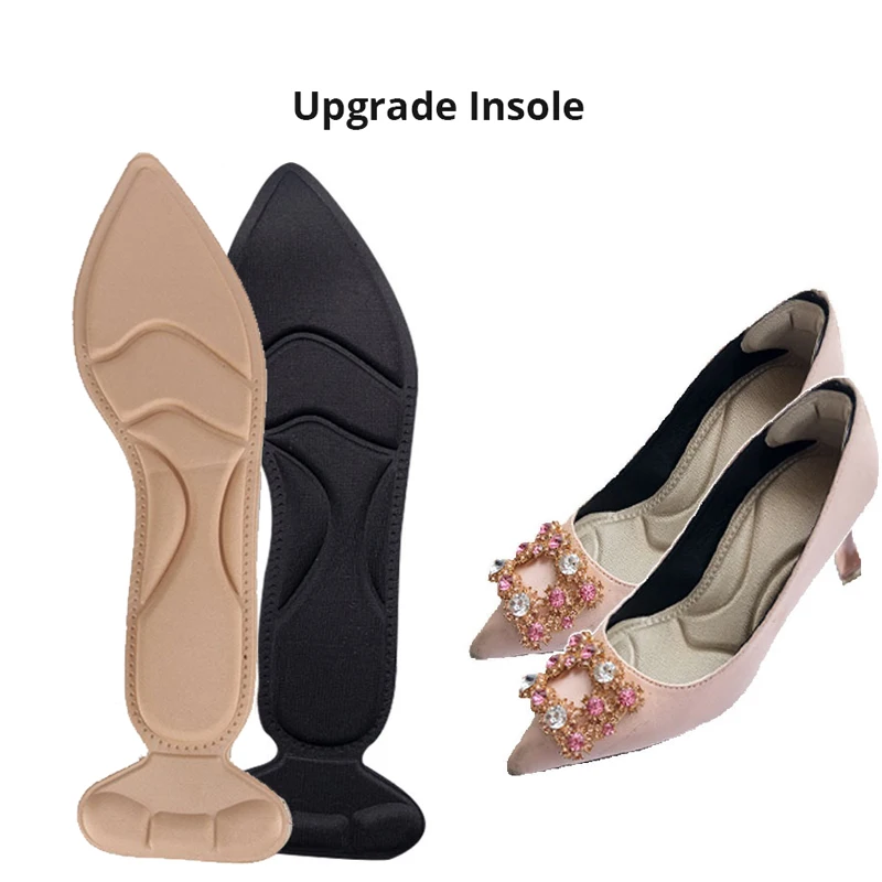 7D Улучшенная стелька вставки пятка задняя часть дышащая противоскользящая для