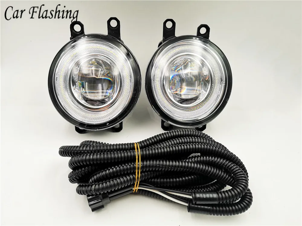 Автомобильная проблесковая 1 Set/pair 12V автомобильный светодиодный Ангельские