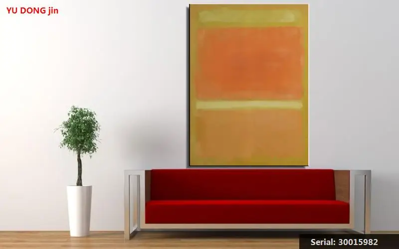 Классическая масляная живопись Mark Rothko Still life распылитель без рамы парусина